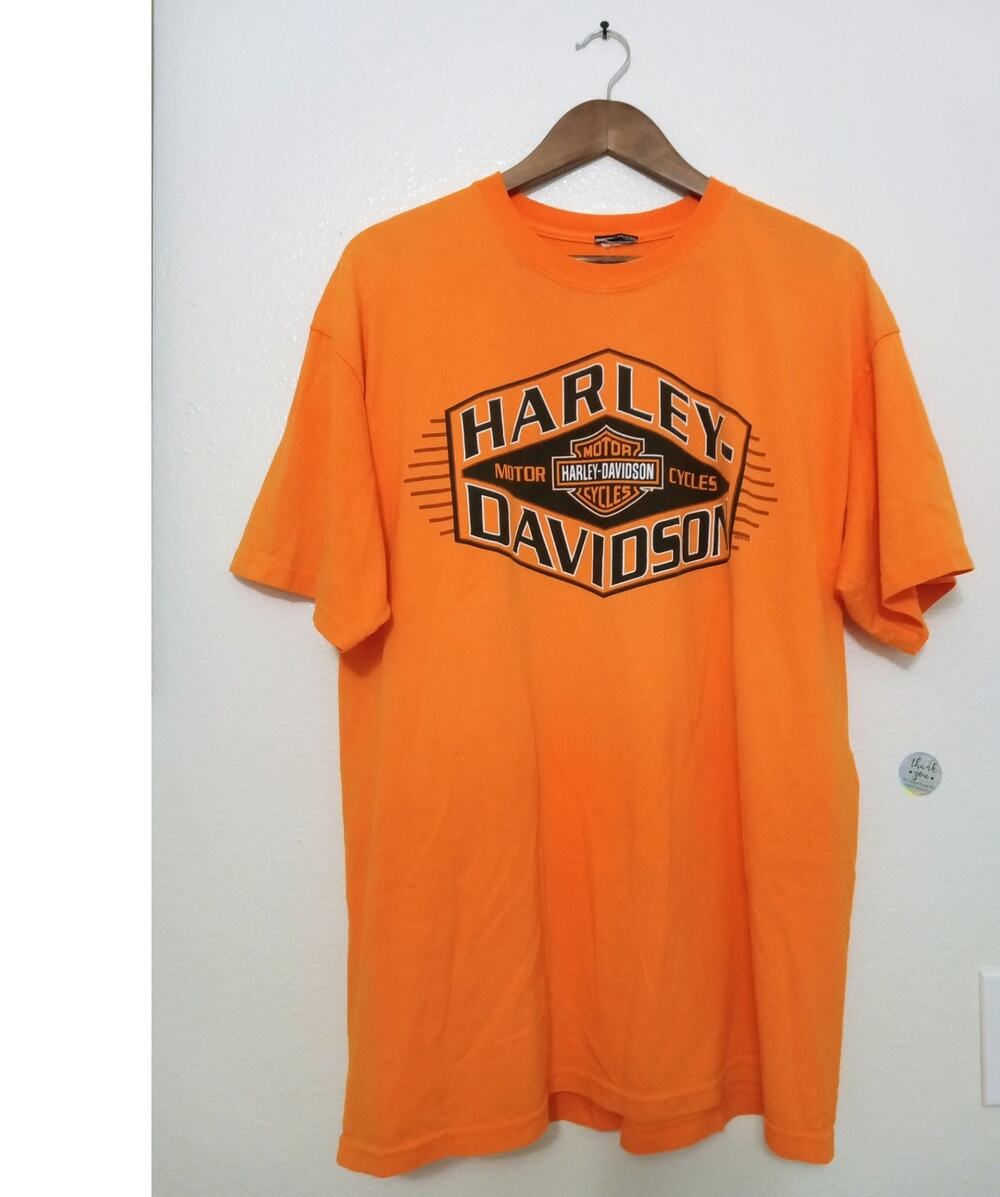 Harley-Davidson Pensacola FL 2 Sided Motorcycle Graphic T-Shirt circa 2012 SZ L